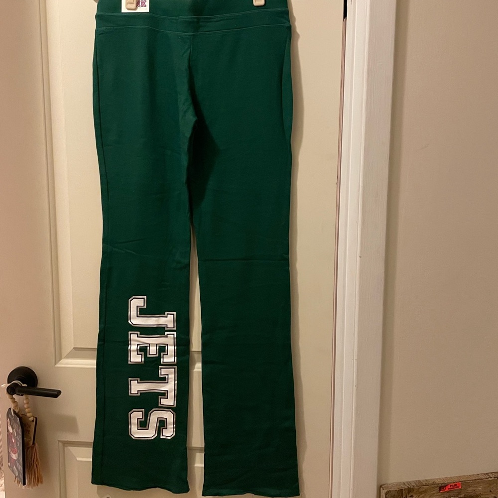 PINK New York Jets sweatpants size small